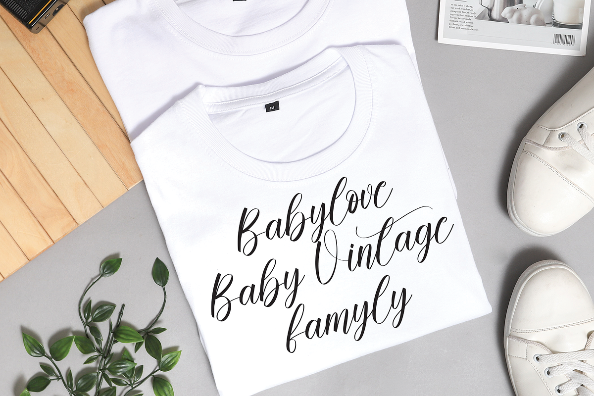 Sunflower In Summer Font, a Script Font by Scratchones (Photo 5 of 7)