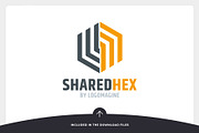 Shared Hex Logo Template, a Branding & Logo Template by LOGOMAGINE (Thumbnail 9 of 16)
