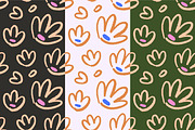 Abstract floral seamless pattern set, a Pattern Graphic by Good Studio (Thumbnail 4 of 24)