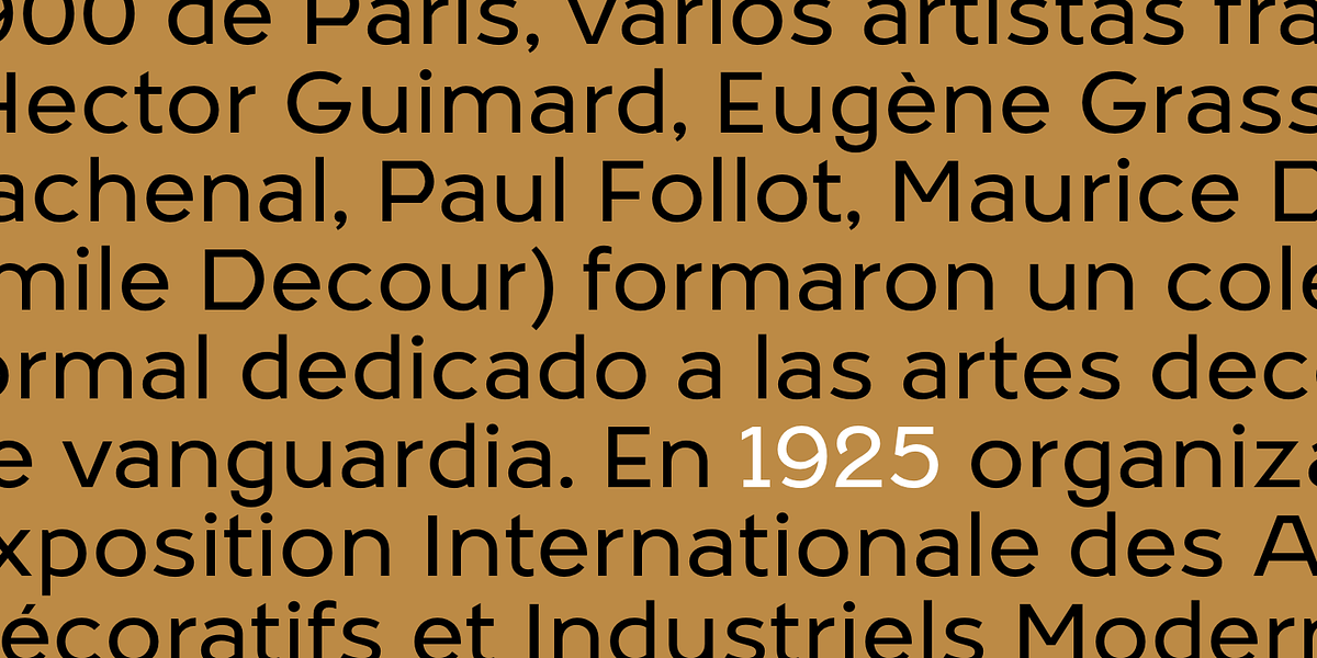 GeoDeco, a Sans Serif Font by Tipo Pépel (Photo 9 of 9)