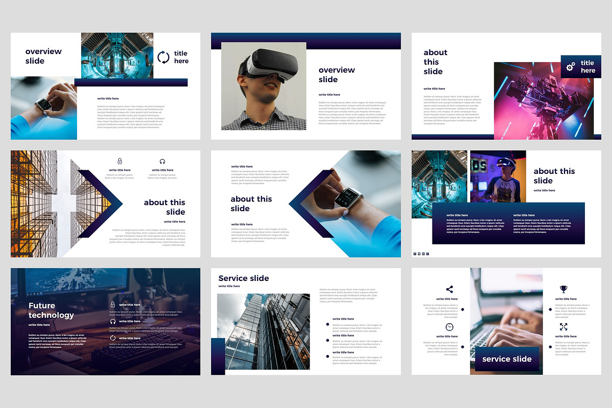 Tech - Technology PowerPoint, a Presentation Template by StringLabs