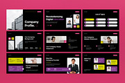 Modern Company Profile Keynote PPT, a Social Media Template by graphicook (Thumbnail 4 of 6)