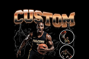 Sports Tee Template Editable PSD, a Branding & Logo Template by std.badboy (Thumbnail 3 of 7)