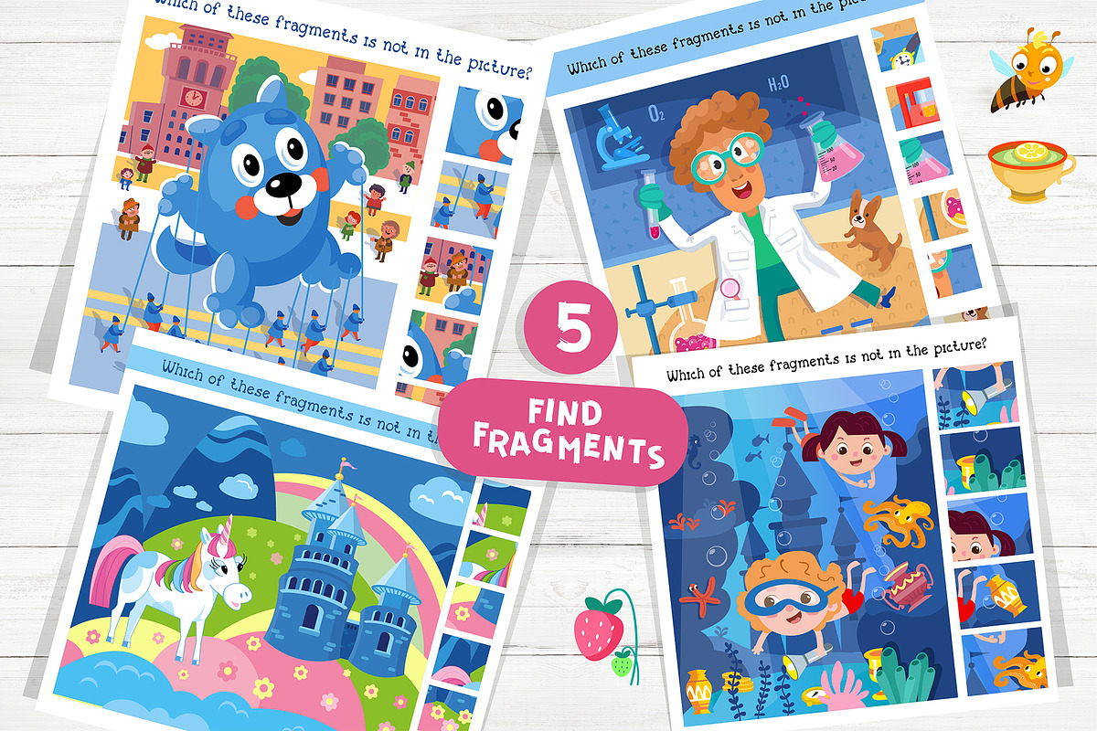 Funny Activities for Kids Book 4, an Animal Illustration by ArtyCats (Photo 6 of 9)