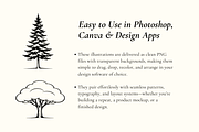 Signature Woodland Illustration Set, an Object Graphic by Hughes Studio (Thumbnail 6 of 8)