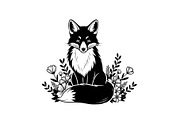 Cute Fox Silhouette Bundle, an Illustration by Designs_River (Thumbnail 22 of 31)