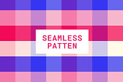 Blue and Pink Checkered Pattern, a Pattern Graphic by Art's and patterns (Thumbnail 3 of 3)