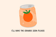 Orange Soda - Handwritten Font, a Handwritten Font by Happy Type Club (Thumbnail 5 of 7)