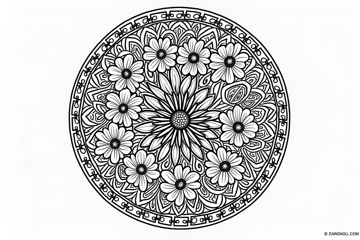Mandala Cut Files for Cricut Crafts, an Illustration by musafir_fashion (Photo 4 of 9)