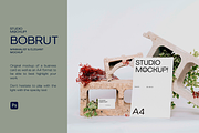 STATIONERY MOCKUP BRUT, a Graphic by Le Studio Mockup (Thumbnail 1 of 4)