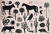 Dark Desert Vector Collection, an Animal Illustration by rouxsupplyco (Thumbnail 7 of 14)