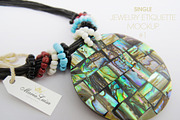 Single Jewelry Etiquette Mockup 1, a Mockup by LuisFaus (Thumbnail 1 of 2)
