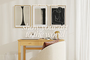 NEVA | Cozy Office Frame Mockup Set, a Household Mockup by SoleilHomeMockups (Thumbnail 10 of 11)