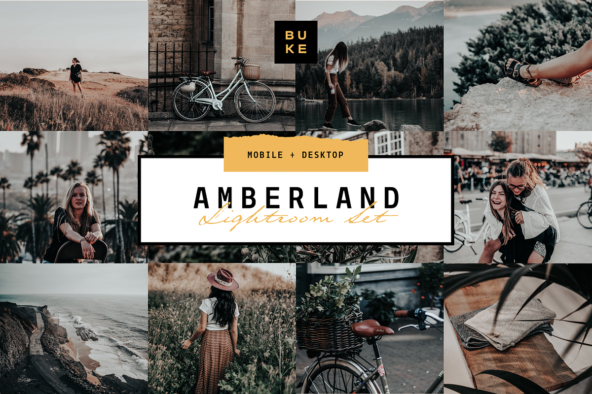 Amberland Edition Lightroom Preset, a Preset Add-On by SHOOM HOUSE (Photo 1 of 8)