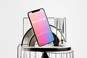iPhone X Creative Mockups Set, an iPhone Mockup by As Good As Possible (Thumbnail 8 of 16)