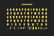 Painted Chetos - Paint Font, a Sans Serif Font by Iqsiart Studio (Thumbnail 4 of 6)