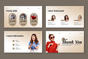 Modern Fashion Designer Portfolio, a Presentation Template by Mighty-Slide (Thumbnail 6 of 6)