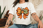 Fall bow png,Orange bow,pumpkin, a Seasonal Illustration by Libby Wishes (Thumbnail 3 of 4)
