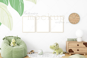 Kids Room Mock Up - 1668