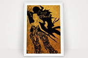 Beauty and the Beast -Poster Graphic, an Illustration by Paper Design (Thumbnail 2 of 2)