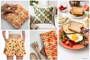 Summer Breakfast Collection, a Pattern Graphic by GVGraphics (Thumbnail 11 of 14)