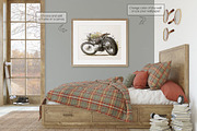 TEENAGER's ROOM Wall&Frame Mockup, a Poster Template by MyHomeMockups (Thumbnail 6 of 12)