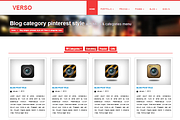 VERSO responsive Bootstrap template, a Websites & App Template by Bootstraptor (Thumbnail 4 of 5)