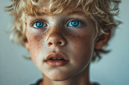 Blond boy with blue eyes, a Person Photo by ComfortQ
