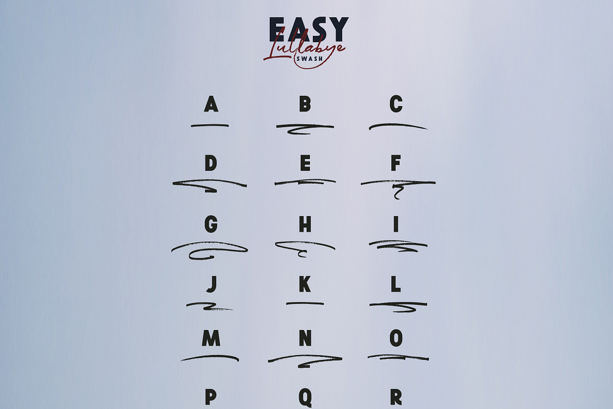 Easy Lullabye logo branding font, a Sans Serif Font by Konstantine Studio (Photo 11 of 11)