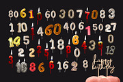 Birthday Party Collage Elements, an Object Graphic by Anzhelika (Thumbnail 5 of 10)