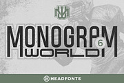 Monogram World Sport, a Font by Headfonts (Thumbnail 1 of 12)