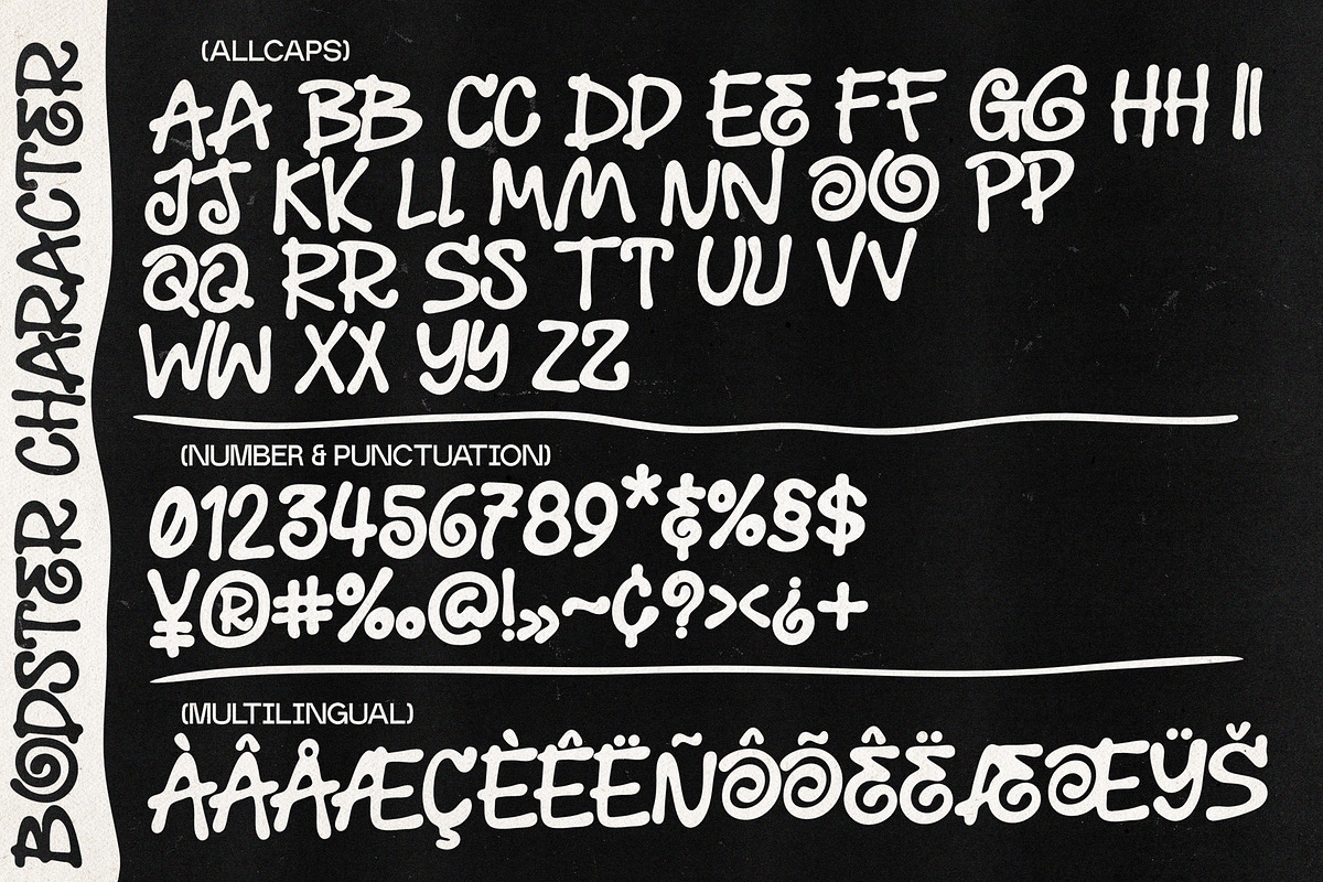 Bodster - Playful Handdrawn, a Handwritten Font by Bentype Studio (Photo 5 of 8)