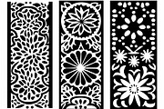 Elegant Floral Laser Cut Panel Bundl, an Object Graphic by BIPLOB EXPERT (Thumbnail 3 of 7)