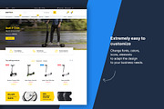 Electris AdobeXD Ecommerce Wireframe, a Wireframe Template by DesignWP (Thumbnail 3 of 3)