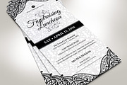 Black White Luncheon Flyer Template, a Flyer Template by Godserv Designs (Thumbnail 2 of 6)