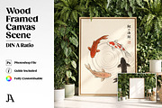 Framed Canvas Mockup Bundle PSD, a Household Mockup by Julian Adams (Thumbnail 22 of 35)