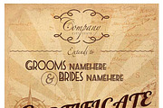 nautical ceremony certificate, a Product Mockup by art.podolski (Thumbnail 2 of 3)