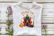 Fall Y’all Png, Cozy Knitting Crow &, an Illustration by DreamCafeArt (Thumbnail 5 of 7)