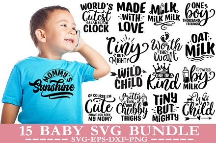 Baby SVG Bundle, a Graphic by Buysvgbundles