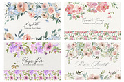 Watercolor Floral Bundle 90 in1, an Animal Illustration by whiteheartdesign (Thumbnail 38 of 50)