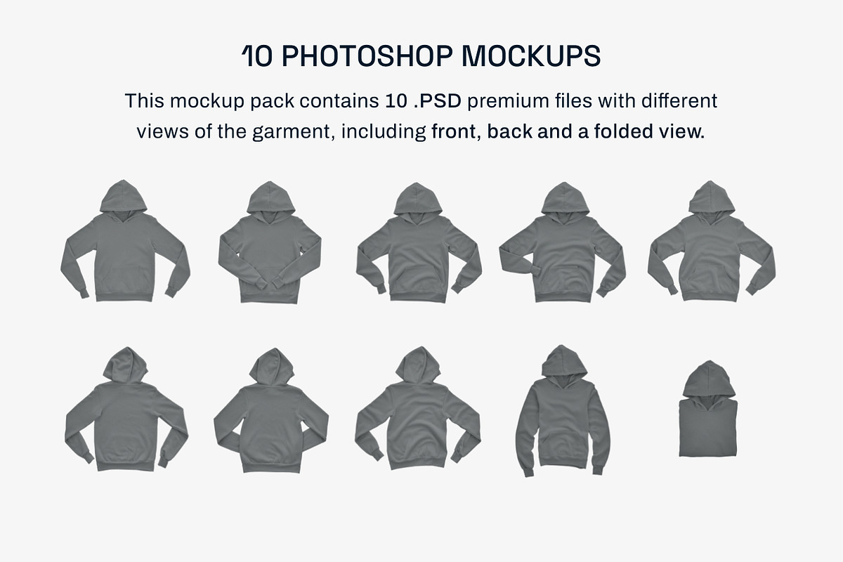 Bella Canvas Youth Pullover Mockups, a Shirt Mockup by GraphicHero (Photo 2 of 9)