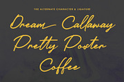 Boulason Rackem Casual Monoline Sign, a Script Font by Maulana Creative (Thumbnail 7 of 7)
