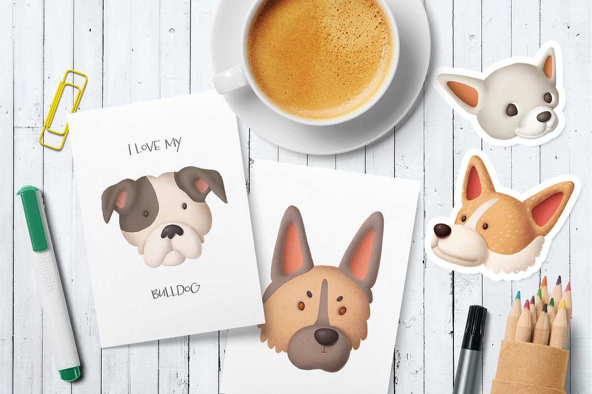 Dogs breeds, an Illustration by TheCuteShop (Photo 2 of 2)