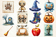 Halloween Sublimation Clipart, an Illustration by Dream Creation (Thumbnail 3 of 5)
