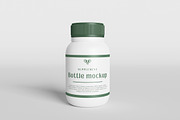 Supplement Bottle Mockup, a Packaging Mockup by AndikaGraphic (Thumbnail 2 of 6)