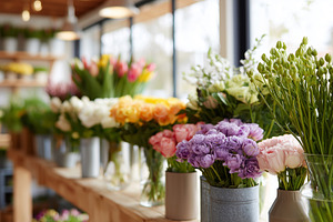 Colorful assortment of fresh flowers, a Nature Photo by MistyDay