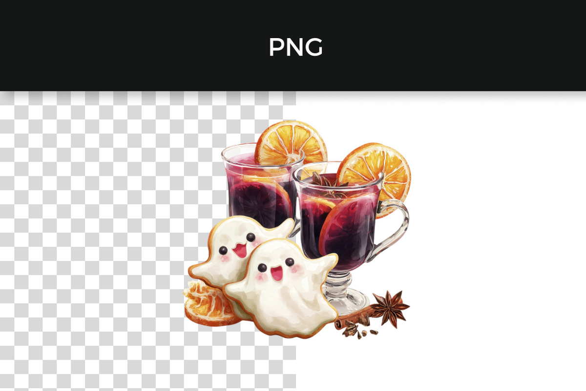 Spooky Treats Halloween Food, a Food Illustration by InkyQueenArt (Photo 2 of 5)