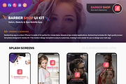 Barber Haircut, Salon & Beauty UI KI, an App Template by UX Design Master (Thumbnail 11 of 14)