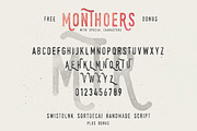 Sortdecai Handmade Script and Bonus, a Script Font by Swistblnk Std. (Thumbnail 6 of 6)