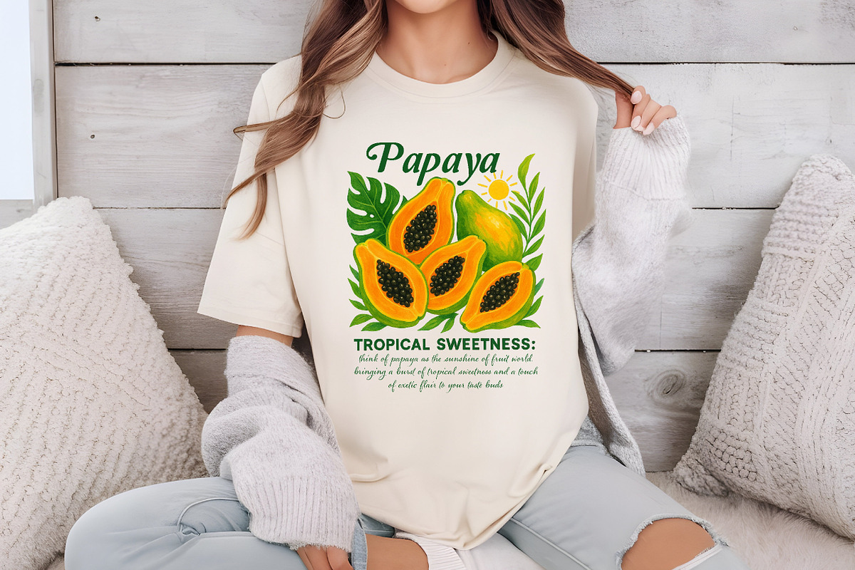 Vintage Fruit Sublimation PNG Bundle, an Illustration by Libby Wishes (Photo 10 of 11)